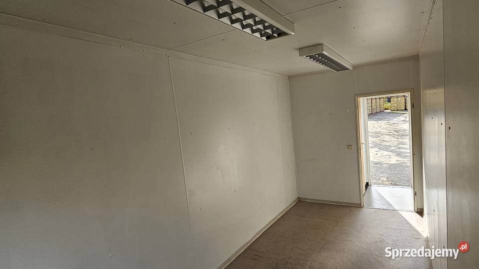 Kontener Pawilon SocjalnoBiurowy 6m używany Biznes i Przemysł Warlubie