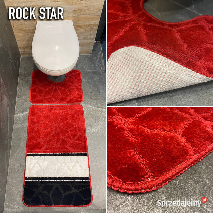 DYWANIK ŁAZIENKOWY 50X8040x50 ROCK STAR Dywaniki łazienkowe podlaskie Białystok