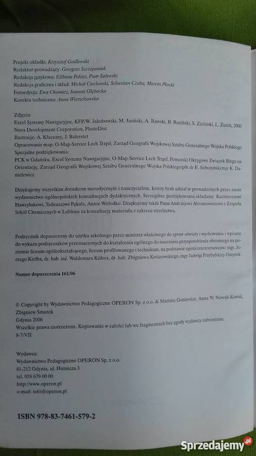 Przysposobienie obronne część 2 Podręczniki Małkinia Górna