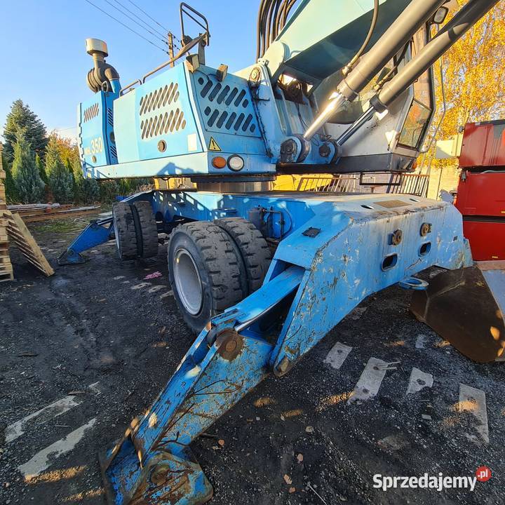 Koparka przeładunkowa Fuchs MHL 350 Złom Wegiel nie