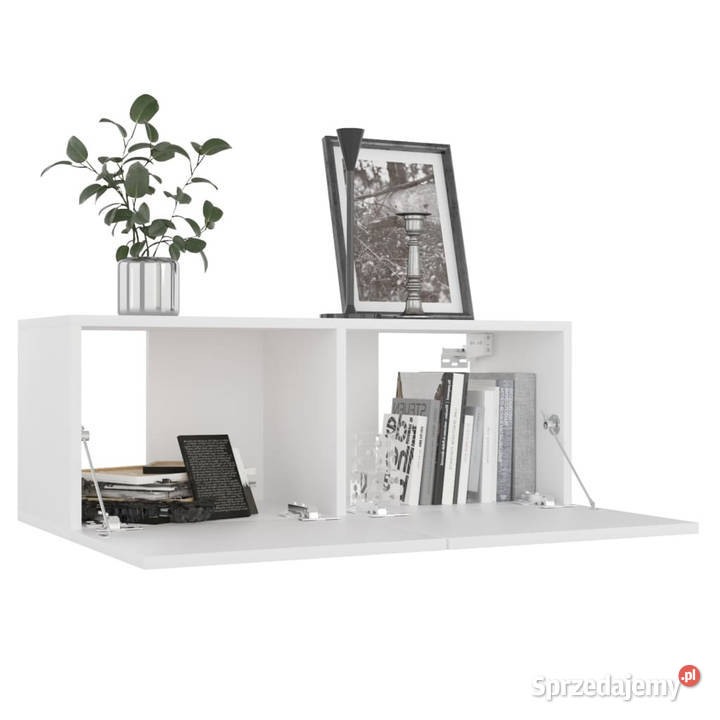 Szafki telewizyjne 4 białe 80x30x30 WM3074451 Warszawa