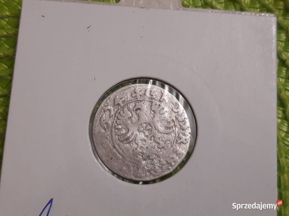 moneta srebrna Zygmunta III Waza z 1924r Łomża