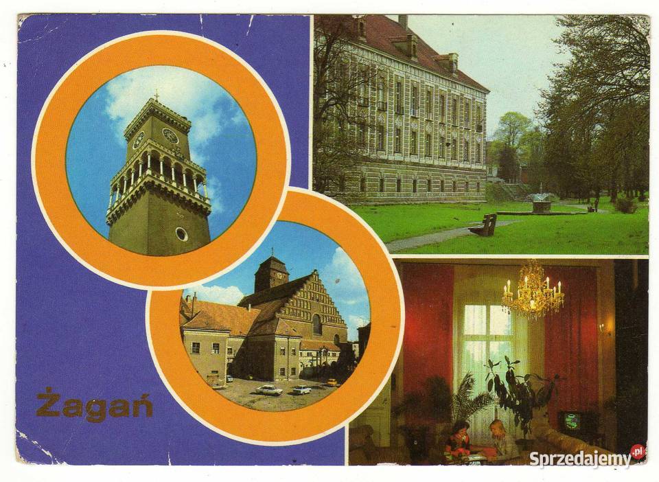 ŻAGAŃ 2 POCZTÓWKA WIELOWIDOKOWA Krynki