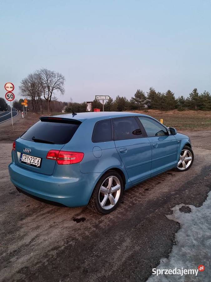 Audi A3 Sportback 20 TDI Sline 180 2009 POLIFT kujawsko-pomorskie Lipno