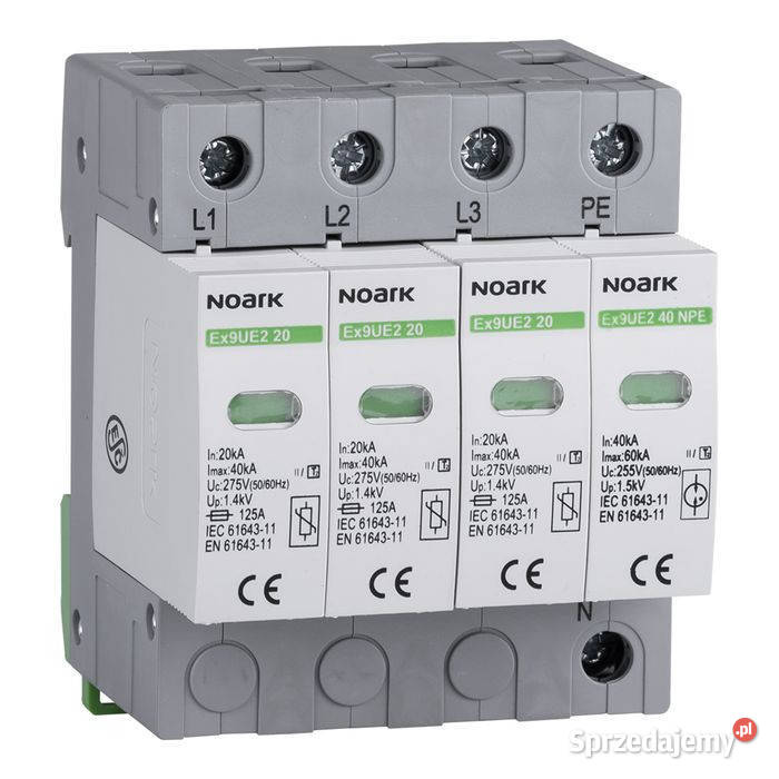 Ogranicznik przep NOARK typ II 275 V AC 20 kA