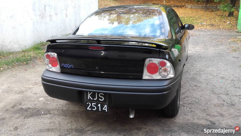 Czarny neon czarne tablice 1wszy własciciel Chorzów sprzedam