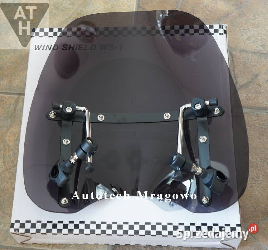 Szyba Motocyklowa H560 Owiewka Ciemna Mrągowo