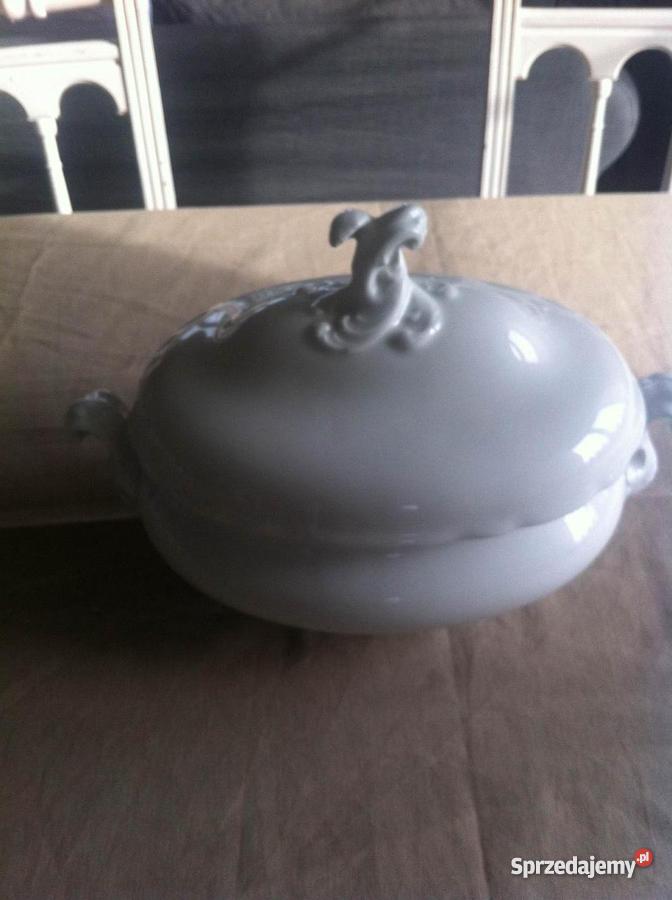 Stara waza sygnowana KPM biała