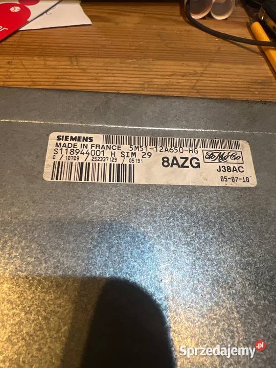 Komputer silnika ford 5m5112a650hg Margonin