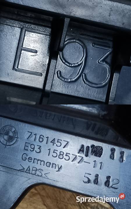 BMW 3 E93 E93 LCI ŚLIZG MOCOWANIE PROWADNICA Pleszew