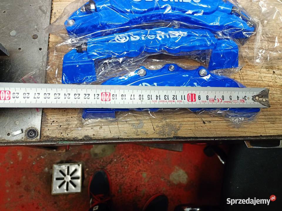 Nakładki na zaciski brembo niebieskie tuning Marki