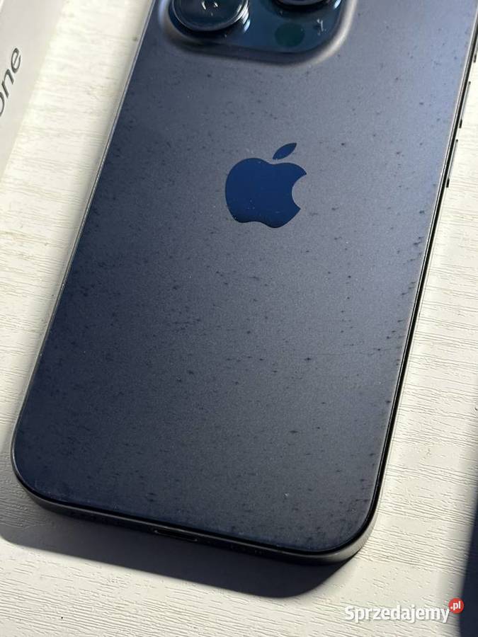 iPhone 15 Pro Blue Titanium 256 GB 86 Nowa Sarzyna