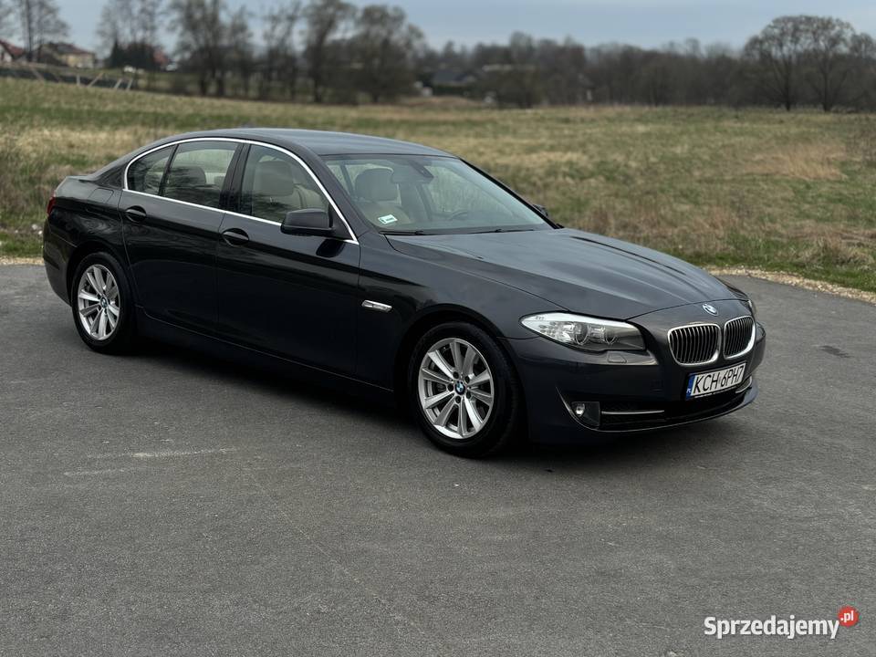 BMW F10 520d 184 Bezwypadkowy 100 Seria 5 Samochody osobowe Oświęcim