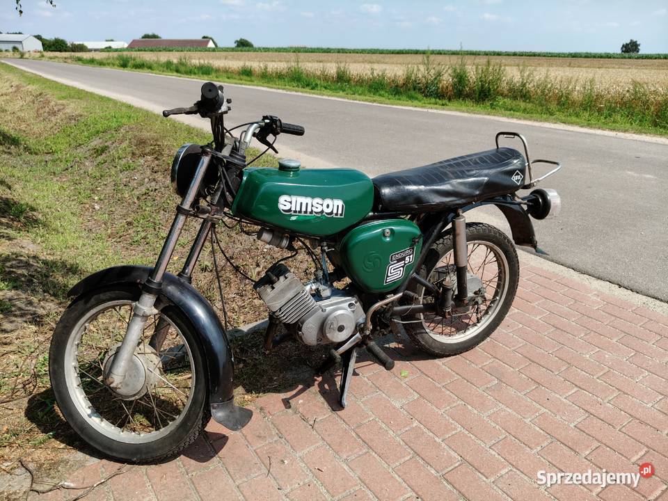 Simson S51 1985 motorower Simson 4 biegowy Pozostałe Kalisz