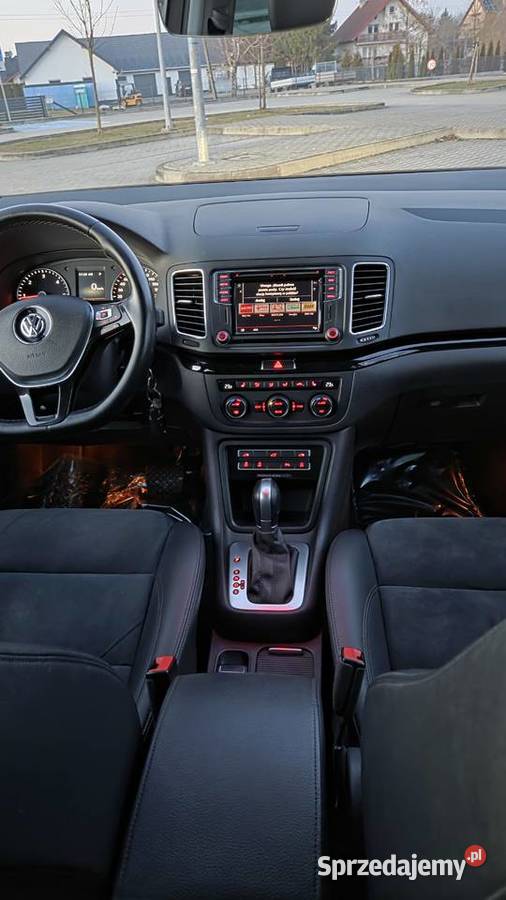 VW Sharan Automat DSG Salon Polska Super Stan klimatyzacja Gdów