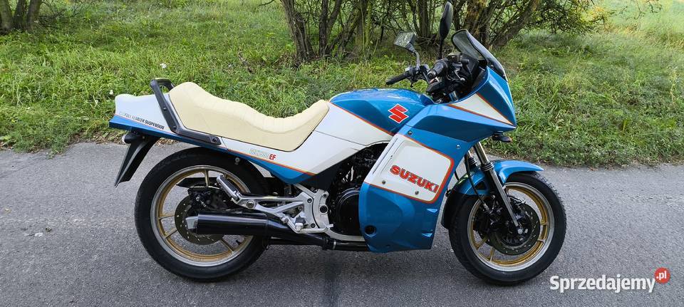 Suzuki GSX 550 EF 1983r Piękny klasyk niebieski Poznań