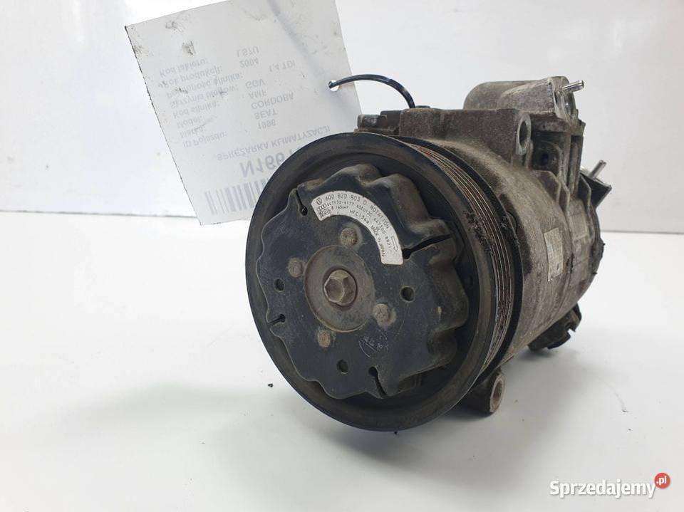 SPRĘŻARKA KLIMATYZACJI SEAT CORDOBA 6Q0820803D kujawsko-pomorskie Lipno