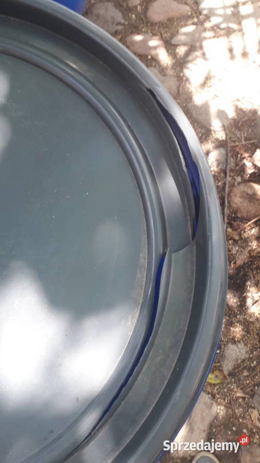 beczka plastikowa 120L z deklem czysta Warszawa