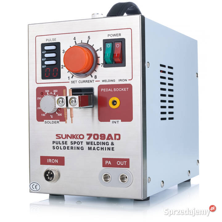 Zgrzewarka do Ogniw Sunkko 709AD 32 kW 30800A Ludźmierz sprzedam