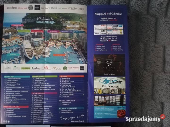 Foldery mapki przewodniki Sevilla Gibraltar wielkopolskie Wronki