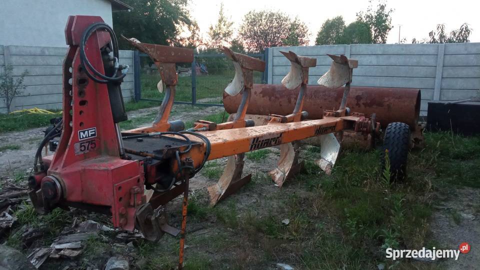 Pługi 4ro skibowe Huard obrotowe nowe lemiesze nieuszkodzony Raniżów sprzedam