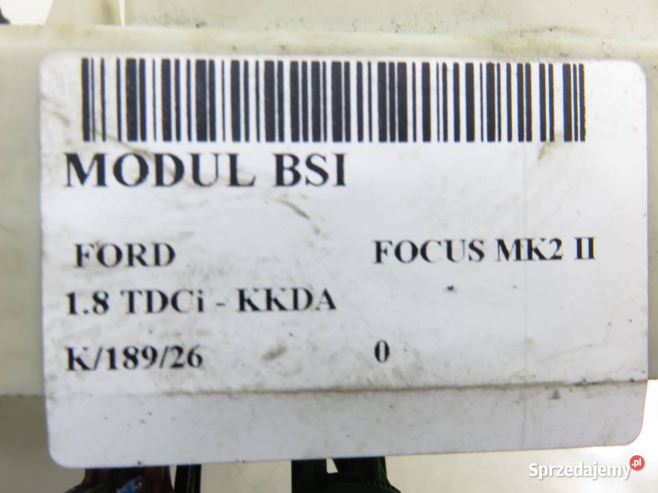 BSI FORD FOCUS MK2 4M5T14A073BF 6M5T14014CKA