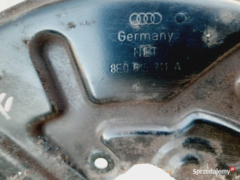 Audi A4 B6 S4 osłona tarczy hamulcowej prawy osobowe Szczerbice sprzedam