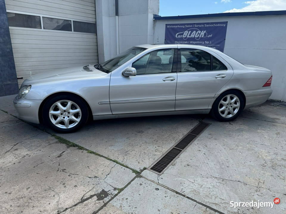 Mercedes S 500 LPG W220 19982005 benzyna+LPG Konin