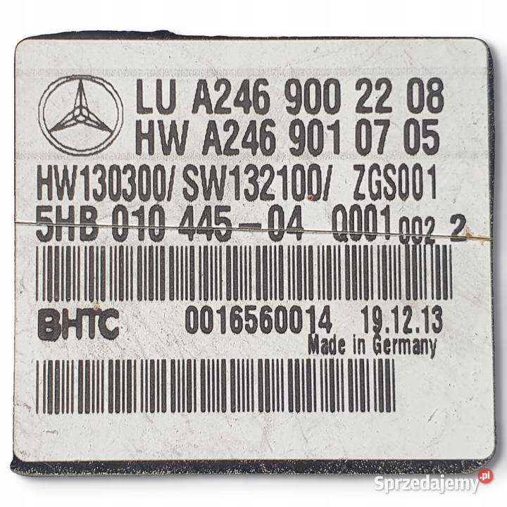 PANEL KLIMATYZACJI Nawiewu Mercedes W246 W176 Chełm