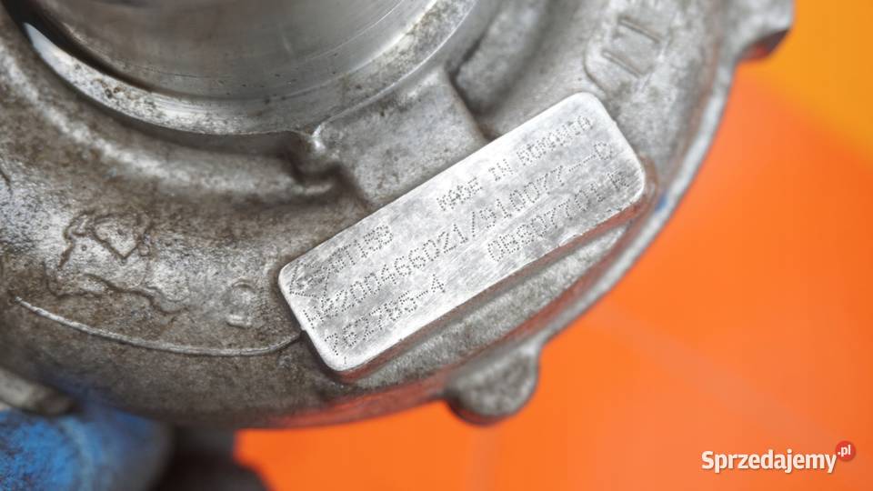 TRAFIC VIVARO 20 DCI 12r 114 M9R786 turbina Suków