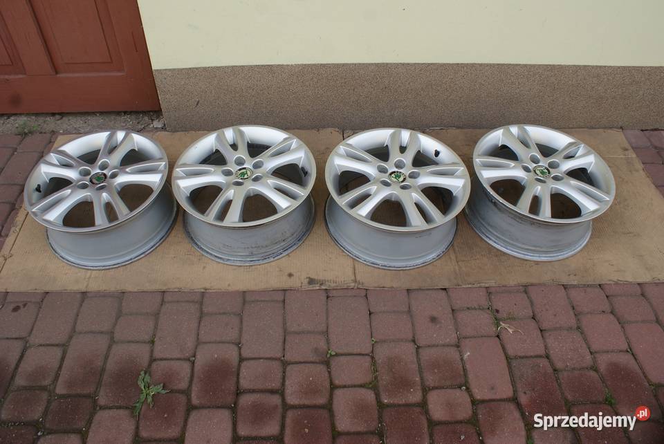 Alufelgi 65Jx16 5x100x571 ET43 Oryginał Skoda Dynów