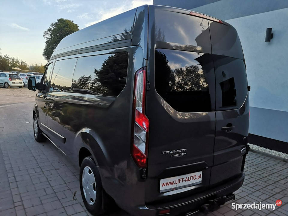 Ford Tourneo Custom 20TDCI 170 Klima Navi Kamera Zarejestrowany w Polsce Strzegom