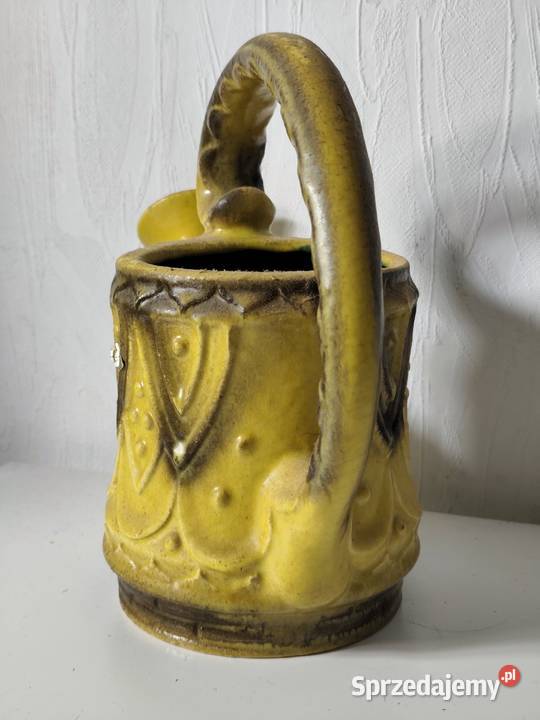 Kultowa Ceramiczna Konewka Keramik Vintage PRL Figurki i rzeźby Poddębice