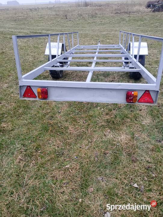 przyczepka samochodowa dluzyca skzynia 4300x1350 Do samochodów osobowych sprzedam