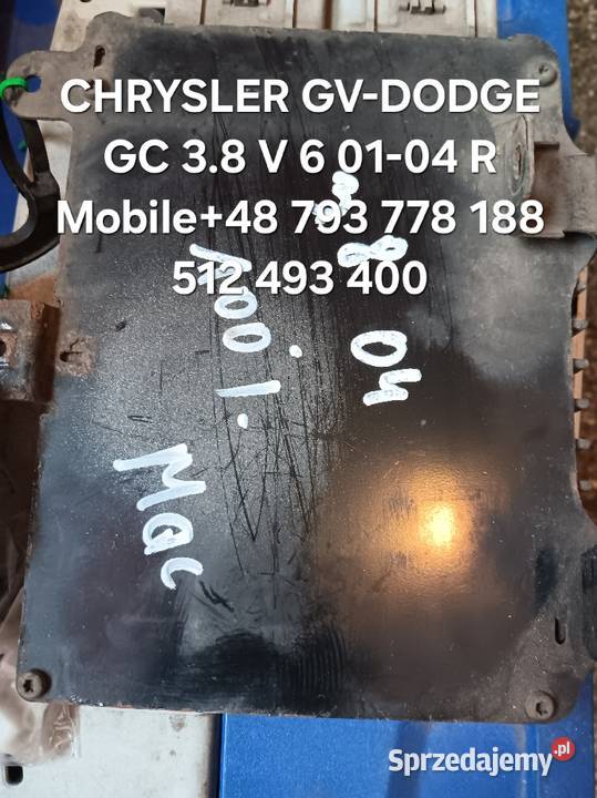 STEROWNIK SILNIKA CHRYSLER GVDODGE GC 38 V 6 Kawnice