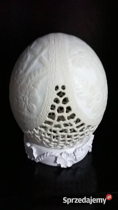 ażurowe grawerowane wydmuszki strusie Lubliniec