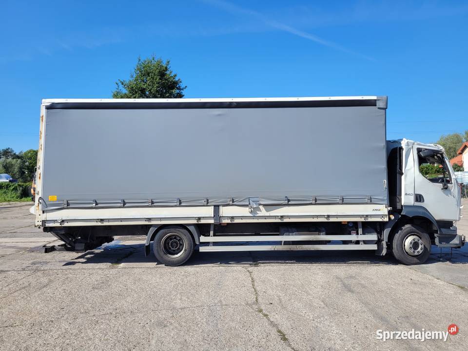 VOLVO FL240 2012 PLANDEKA WINDA PALFINGER centralny zamek Warszawa