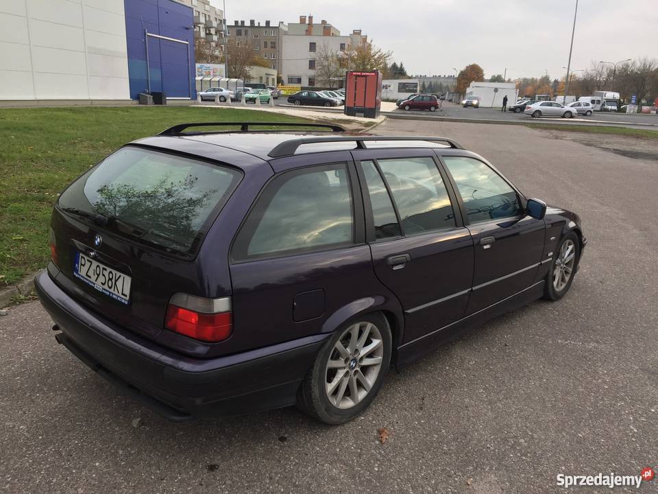 e36 touring oryginalny m pakiet fioletowy Swarzędz