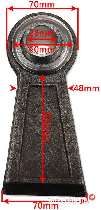 Końcówka przegub cięgła DOLNEGO 28mm URSUS C360 Pozostałe Solec Kujawski sprzedam