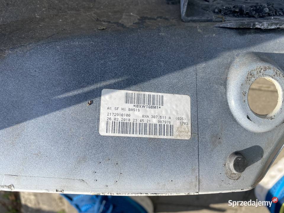 Błotnik tył Audi A1 świętokrzyskie Kielce