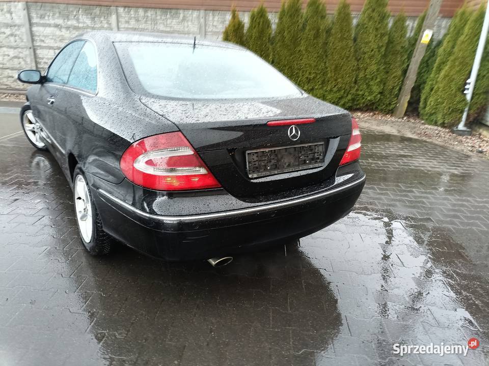 Mercedes Benz clk w 209 320 coupe 2003r 320 Cekcyn