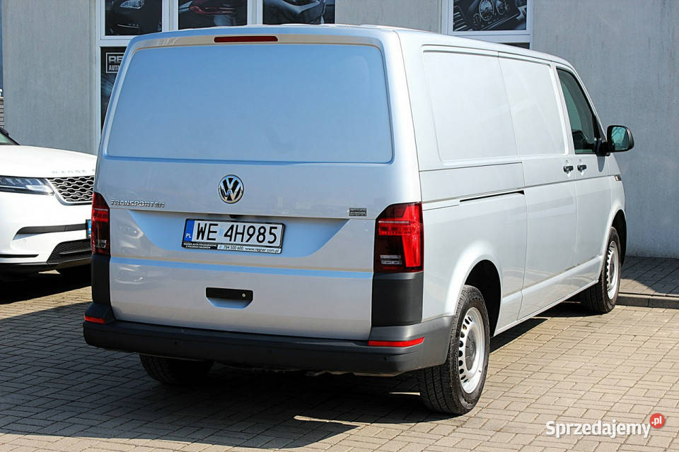 Volkswagen Transporter Długi 150 Kamera LED serwisowany w ASO mazowieckie Sokołów
