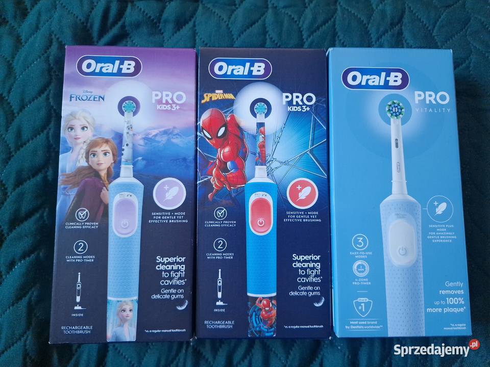 NOWA Szczoteczka elektryczna OralB Pro Kids 3 Wrocław