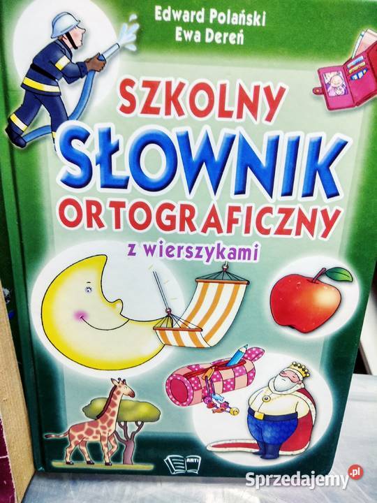 Szkolny słownik ortograficzny z wierszykami Antykwariat Warszawa