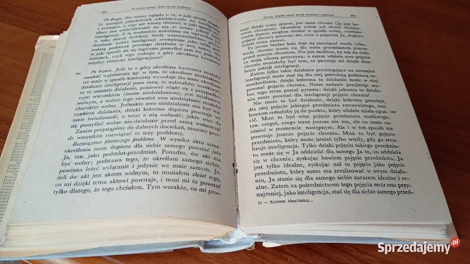 System idealizmu transcendentalnego O historii Gdańsk sprzedam