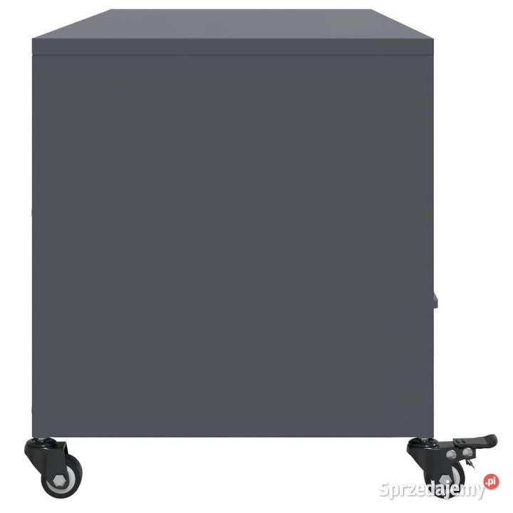 Szafka RTV antracytowa 1005x39x435 stal WM846694 mazowieckie Warszawa sprzedam