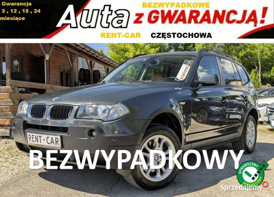 BMW X3 20D150OPŁACONY Częstochowa