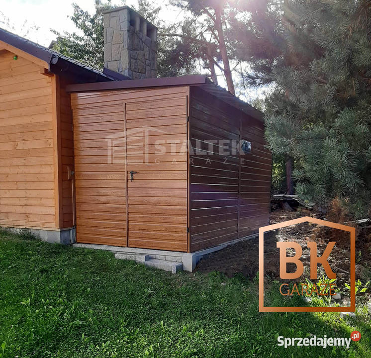 Schowek Domek Ogrodowy 3x2m Brama Dwuskrzydłowa Radom