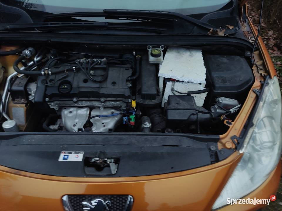 Peugeot 307 CC 16 LPG Anglik w całości na części pomarańczowy