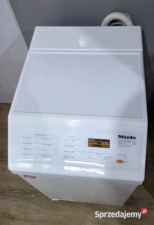 Pralka góry Miele W 647 F Najwyższy model LED Pralki i suszarki Wrocław